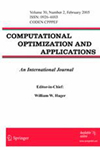 Computational Optimization And Applications雜志