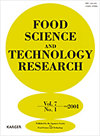 Food Science And Technology Research雜志