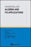 Journal Of Algebra And Its Applications雜志