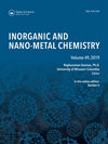 Inorganic And Nano-metal Chemistry雜志