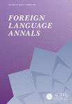 Foreign Language Annals雜志